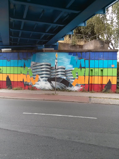 Innenhafen Graffiti