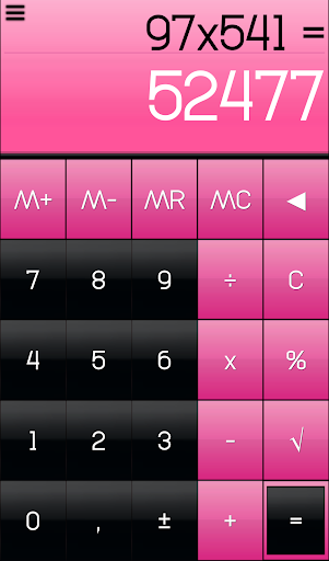 THEME FOR SCALC GLOSSY PINK