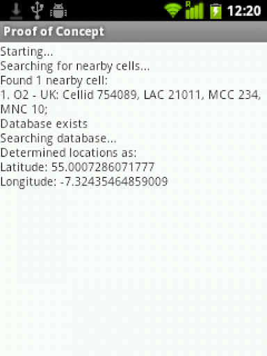 Offline Geolocation UK-Beta