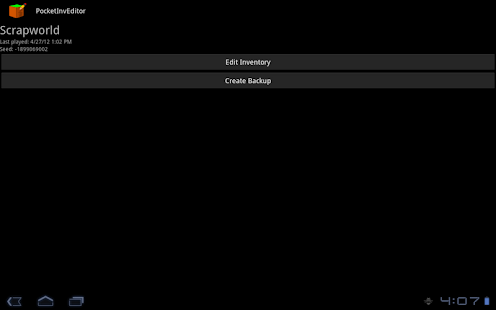  PocketInvEditor: miniatura de captura de pantalla  