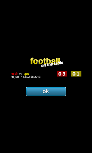 【免費體育競技App】Football On The Table-APP點子