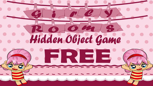 Girl Rooms Hidden Object Game