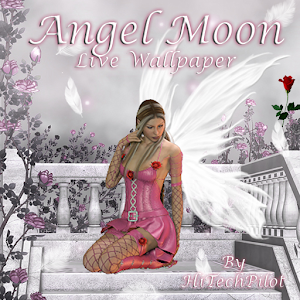 Angel Moon Live Wallpaper logo