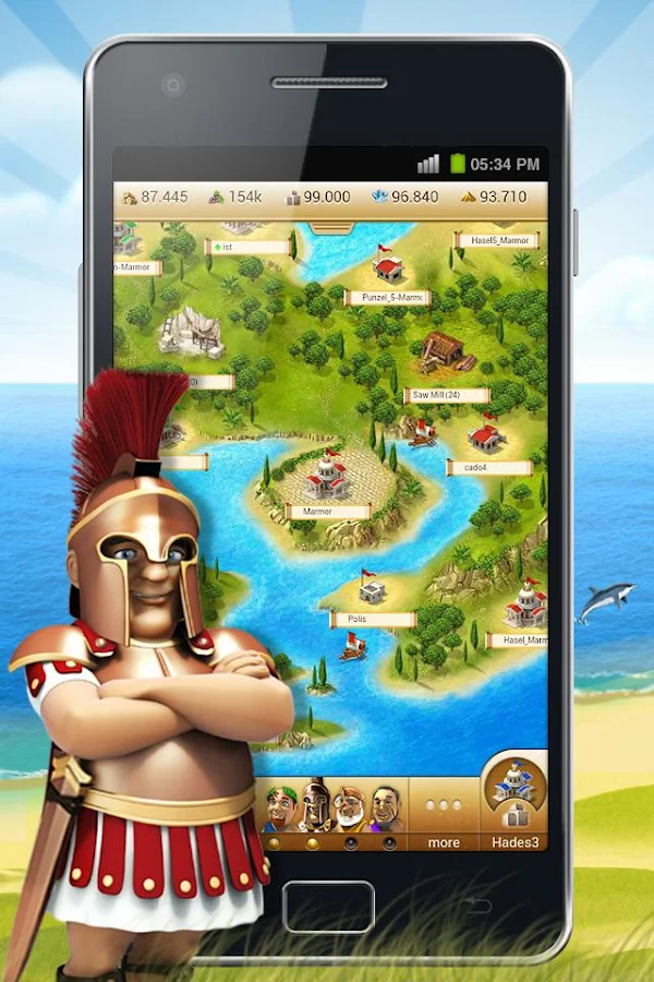 Ikariam Mobile - screenshot