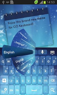 Download Blue Dreams Keyboard APK