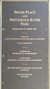 Water Place and Providence River Park Dedication Plaque