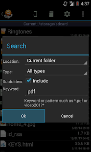 AndExplorerPro (file manager) - screenshot thumbnail