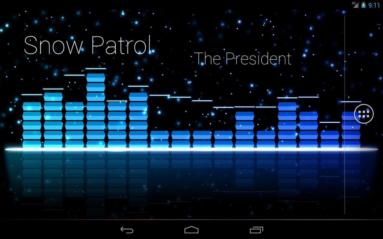 Audio Glow Live Wallpaper - screenshot