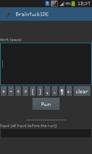 Brainfuck IDE