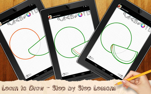 【免費教育App】Learn to Draw Exotic Fruits-APP點子