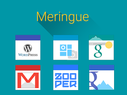 Meringue - Icon Pack - screenshot thumbnail