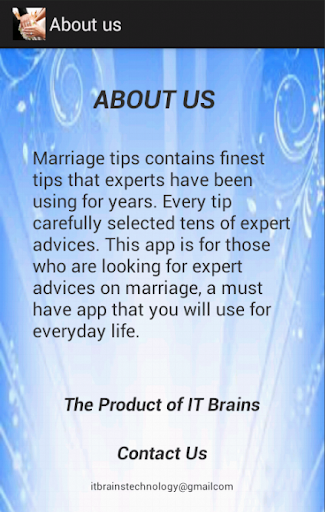 【免費社交App】Marriage Tips-APP點子