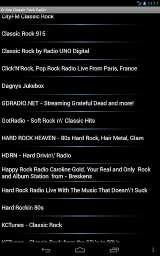 Online Classic Rock Radio Pro