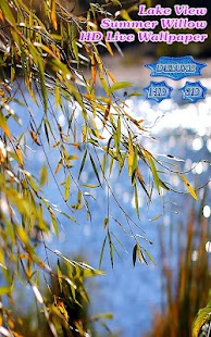 Lake View Willow Landscape HD - náhled