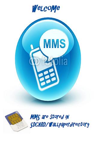 Android application MMS &amp; SMS - Save &amp; Share screenshort