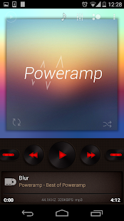 download Skin for Poweramp Brunneus free