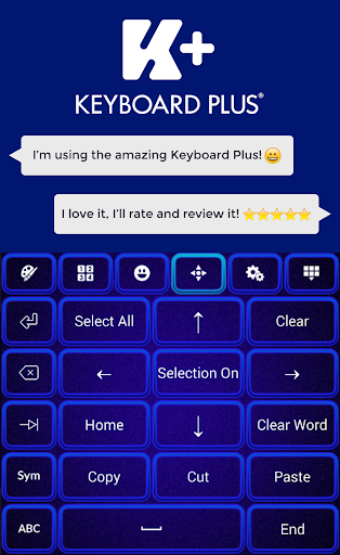 免費下載個人化APP|Neon Blue Keyboard app開箱文|APP開箱王