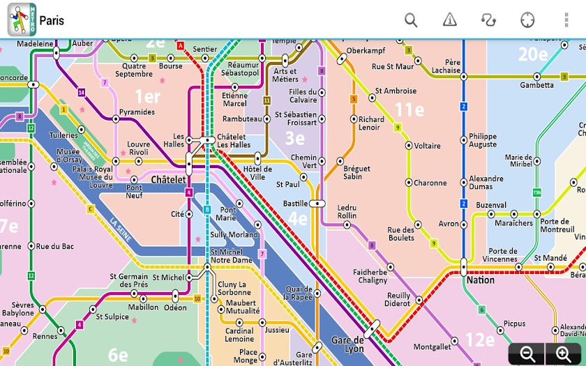 Paris Metro by Zuti Screen 1