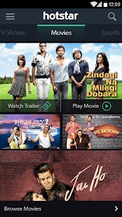 hotstar live TV movies cricket Screenshot