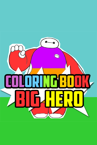 colouring book big hero 6