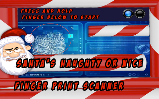 Santa's Finger Print Scanner