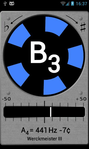 LinoStrobe Chromatic Tuner