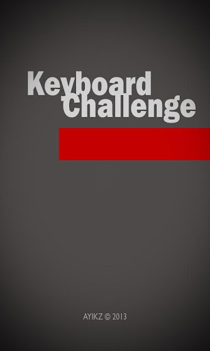 Keyboard Challenge