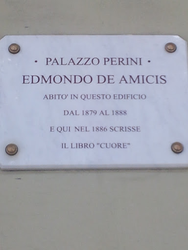 Palazzo Perini  - Edmondo De Amicis 