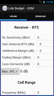 Link Budget Screenshots 2