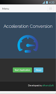 Lastest Acceleration Conversion APK for Android
