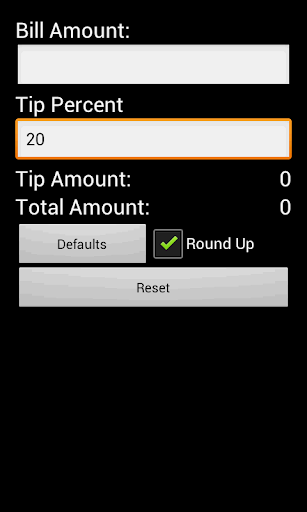 Simple Gratuity Calculator