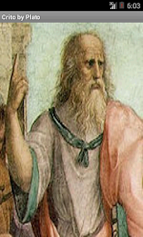 Crito by Plato audio and text poster 1