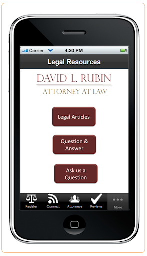 免費下載商業APP|Attorney David L. Rubin app開箱文|APP開箱王