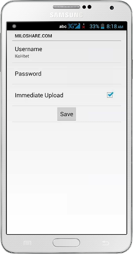 MiloShare File Uploader