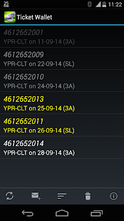 Railway Ticket Wallet Screenshots 0