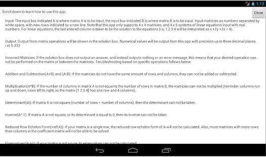 How to mod Joe's Linear Algebra 1.03 mod apk for pc