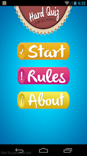 Free Hard Quiz APK for PC