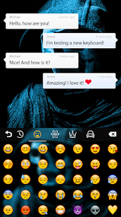 Lastest Neon Skull Keyboard APK for PC