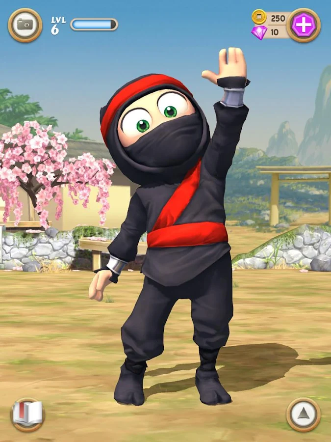 Clumsy Ninja - Screenshot