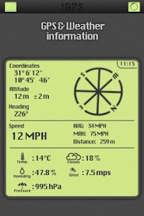 iGPS - GPS & Weather Screenshots 6