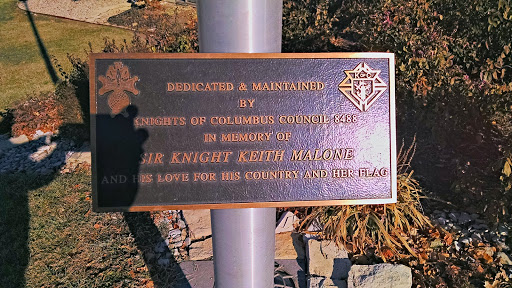 Sir Knight Keith Malone Memorial Flagpole