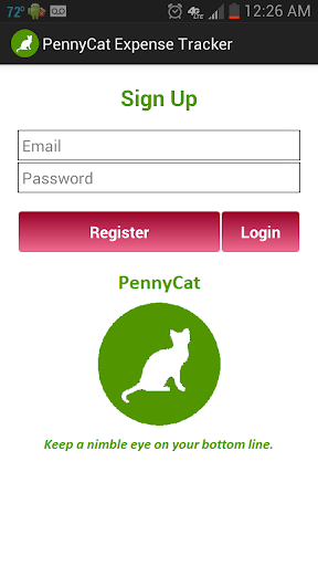 PennyCat Expense Tracker