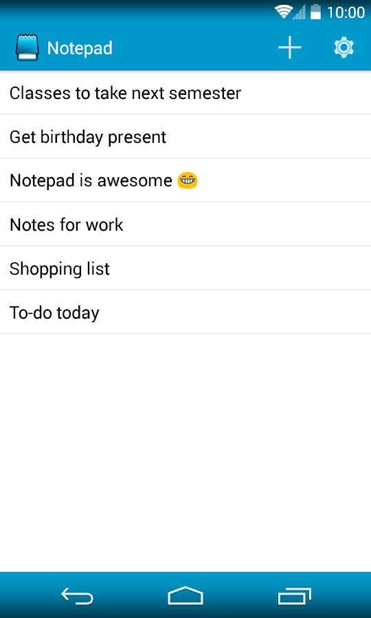 Notepad Android Apps on Google Play