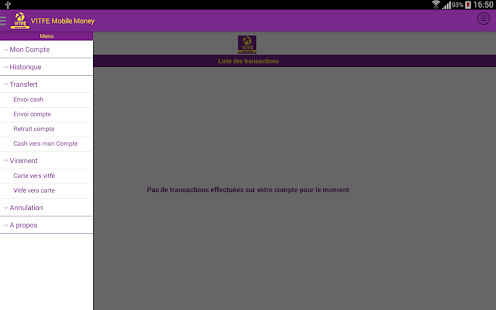 Vitfé Mobile Money Screenshots 1
