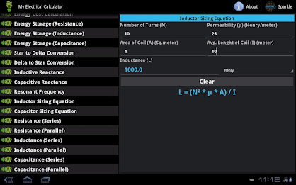 My Electrical Calc. Tablet poster 7