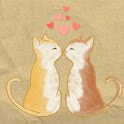 폰꾸미기 상큼 빈티지고양이 logo