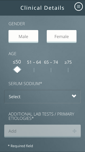 Hyponatremia Interactive Tool