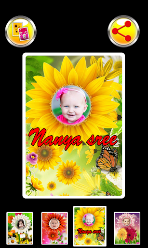 【免費攝影App】Sunflower photo frames-APP點子