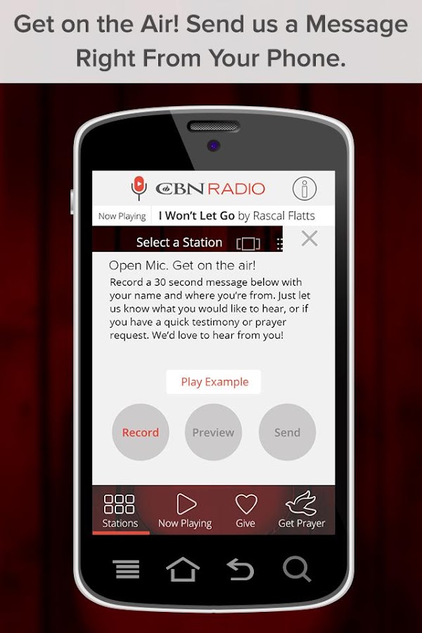 CBN Radio Christian Music Android Apps on Google Play