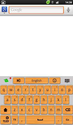 Wood Keyboard Theme